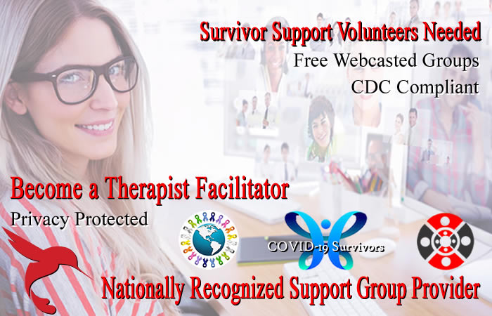 The Worlwide Pandemic has caused a demand for qualified facilitators. Support group  facilitators needed.